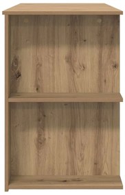 vidaXL Γραφείο artisan δρυς 140 x 50 x 75 εκ. Επεξεργασμένο ξύλο