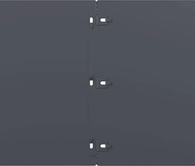 vidaXL Περίγραμμα γκαζόν 20 τμχ. 25 x 103 cm Κρύα έλαση από χάλυβα