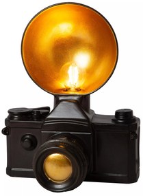 Φωτιστικό Επιτραπέζιο Lucide 34546-21-30 EXTRAVAGANZA CAMERA Μαύρο Ματ (Black Mat)