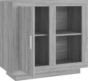 vidaXL Ντουλάπι Γκρι Sonoma 80 x 40 x 75 εκ.