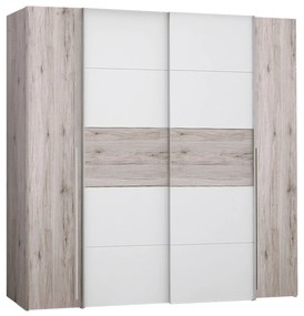 ΝΤΟΥΛΑΠΑ 4ΦΥΛΛΗ (2 ΣΥΡΟΜΕΝΑ 2 ΣΤΑΘΕΡΑ) FB92368.02 ΣΤΑΧΤΙ ΛΕΥΚΟ 200Χ62Χ191εκ. 0523018