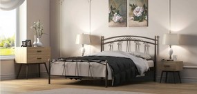 Κρεβάτι Πολύτιμο4 για στρώμα 160χ200 υπέρδιπλο με επιλογή χρώματος