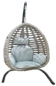Bliumi  Κούνια Κρεμαστή Με βάση Wicker 100x80x130 Bliumi 5397G BEST-4512936