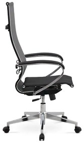 Καρέκλα γραφείου εργονομική Berta Megapap με ύφασμα Mesh σε γκρι - μαύρο 66,5x70x113,3/131εκ. - Ύφασμα - GP008-0022