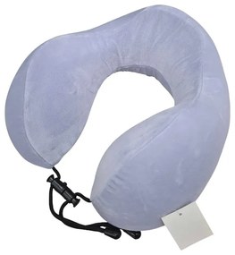 Μαξιλάρι αυχένα ταξιδίου - Memory Foam - 71888 - Light Blue