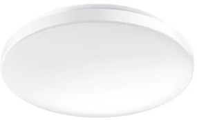 Πλαφονιέρα Φωτιστικό Οροφής LED 18W 3CCT Λευκό Φ30cm Plus 145-20070 Eurolamp-145-20070-Λευκό 145-20070