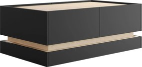 Τραπεζάκι Σαλονιού Zarpant L97 4K-Μαύρο