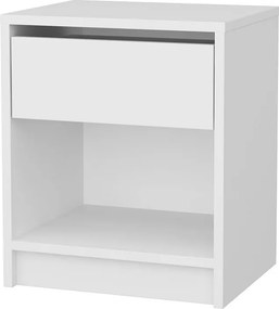 Κομοδίνο Λευκό POCLASO 44.6x35.9x52.8