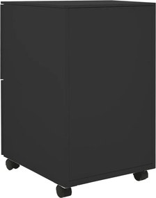 vidaXL Αρχειοθήκη Φορητή Ανθρακί 39 x 45 x 67 εκ. Ατσάλινη