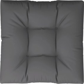 vidaXL Μαξιλάρι Παλέτας Ανθρακί 70 x 70 x 12 εκ. Υφασμάτινο