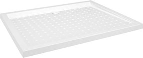 vidaXL Λεκάνες ντους 80 x 100 x 4 cm ABS