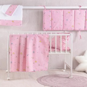 Πάντα Κούνιας Venus Pink Ρυθμός 43x200cm 100% Cotton