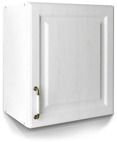 Wall Kitchen Cabinet - for Hood RUSTIC VA50 White 50x32x57 εκ.