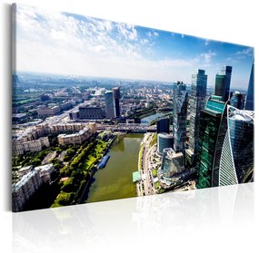 Πίνακας - Aerial view of Moscow 90x60