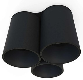 Φωτιστικό Οροφής - Σποτ Eye Tone 8091 3xGU10 10W Black Nowodvorski Metal, Plastic