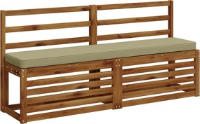 vidaXL Μαξιλάρια Πάγκου 2 Τεμαχίων VUGHT 2 pcs 100% Πολυεστέρας