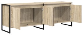 vidaXL Ντουλάπι TV Σονόμα 140 x 36 x 49.5 εκ Επεξεργασμένο ξύλο