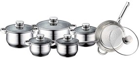 Royalty Line Σετ Κατσαρόλες 12τμχ. Inox - RL-1231