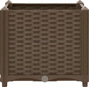 vidaXL Ζαρντινιέρα 40 x 40 x 38 εκ. από Πολυπροπυλένιο