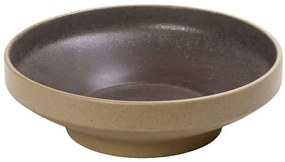 Πιάτο Βαθύ Karma VRA111K1 23x23x6,8cm Brown Espiel Porcelain