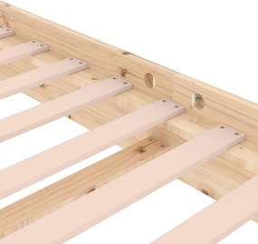 vidaXL Πλαίσιο Κρεβατιού 90 x 200 εκ. από Μασίφ Ξύλο