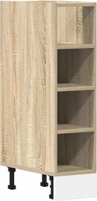 vidaXL Ντουλάπι Δαπέδου Riga Sonoma Δρυς 20x44,5x81,5 εκ. Ξύλο