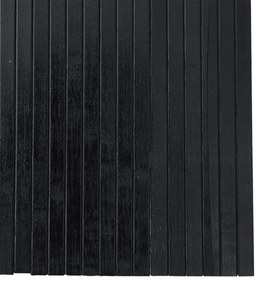 vidaXL Διαχωριστικό Δωματίου Μαύρο 165 x 600 εκ. από Μπαμπού