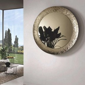 Καθρέπτης Nidra Φ120cm Bronze Capodarte Glass