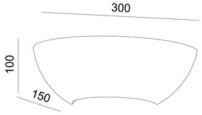 ΓΥΨΙΝΟ ΕΠΙΤΟΙΧΟ ΦΩΤΙΣΤΙΚΟ1XΕ27 HERLO 30x15x10,2CM - G85151W