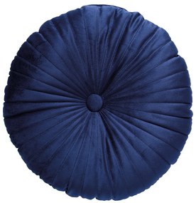 Διακοσμητικό Μαξιλάρι Polyester Φ38εκ. Throws 0269 Μπλε Σκούρο Das Home