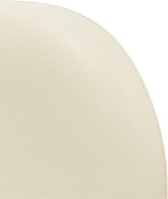 vidaXL Αυτί Κεφαλής Κρεμ 40 x 23 x 6 εκ PVC
