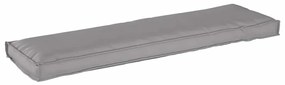 vidaXL Μαξιλάρι παλέτας για πάγκο Γκρι 140 x 40 x 8 εκ. Ύφασμα Oxford
