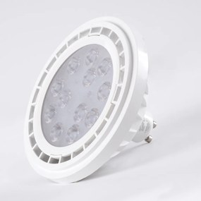 GloboStar 60124 Σποτ LED GU10 AR111 12W 1164lm 36° AC 220-240V IP20 Φ11 x Υ6.6cm Φυσικό Λευκό 4500K - 3 Χρόνια Εγγύηση