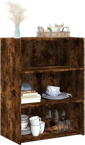 vidaXL Ντουλάπι Καπνιστή Δρυς 70x41x93 εκ. από Επεξεργασμένο Ξύλο