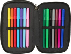 Κασετίνα Kappa Dark Μαύρο