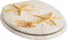 vidaXL Καλύμματα Λεκάνης με Καπάκια 2 τεμ. Σχέδιο Αστερίας MDF