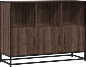 vidaXL Sideboard καφέ δρυς 100x35x76 cm Κατασκευασμένο ξύλο