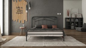 CKM3-13 Μεταλλικό Κρεβάτι Elina Διπλό 150x190 - Chic Strom - Ελληνικής Κατασκευής, 1 Τεμάχιο