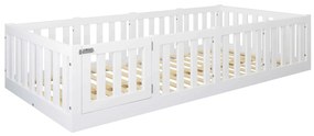 Κρεβάτι  Montessori Kids με Πορτούλα White  90x200cm  BC50047W  BabyCute