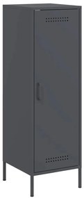 vidaXL Ντουλάπι Ανθρακί 36x39x113 εκ. από Ατσάλι