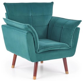 REZZO leisure chair, color: dark green DIOMMI V-CH-REZZO-FOT-C.ZIELONY