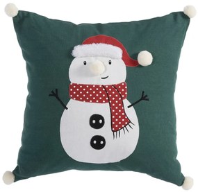 Χριστουγεννιάτικο Μαξιλάρι (45x45) Nef-Nef Homeware Happy Snowman