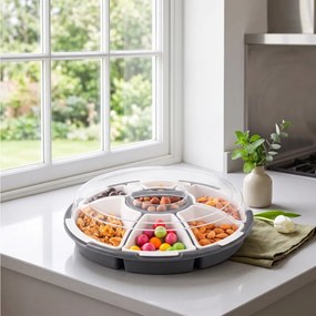 ΕΤΑΖΈΡΕΣ &amp; ΟΡΝΤΕΒΙΈΡΕΣ SERVING SET PP DIA 33XH9CM GRE