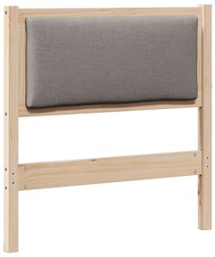 vidaXL Κεφαλάρι Άλλο Καφέ 75 cm Μασίφ ξύλο πεύκου