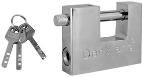 DAN XIANG λουκέτο τάκου με κλειδί CTL-0037, 70mm, μεταλλικό