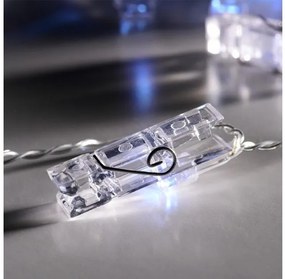 Διακοσμητικά Λαμπάκια 10xLED 0,45W 3xAA IP20 3000K Διάφανο FCLIP10W2A Aca-FCLIP10W2A-Διάφανο FCLIP10W2A