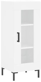 vidaXL Ντουλάπι Λευκό 34,5 x 34 x 180 εκ. από Επεξεργασμένο Ξύλο
