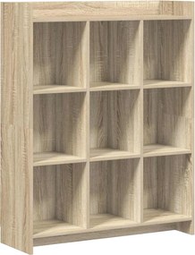 vidaXL Βιβλιοθήκη Sonoma Δρυς 87,5 x 30 x 111 εκ Επεξεργασμένο Ξύλο