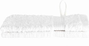 vidaXL Πετσέτα Επισκεπτών SOLUND 2 pcs Λευκό 15 x 21 cm 550 gsm