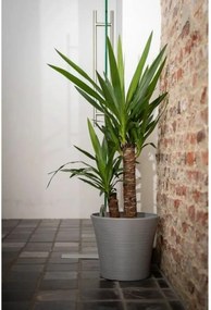 Αυτοποτιστικη Γλάστρα Garden ID Γκρι 40 cm